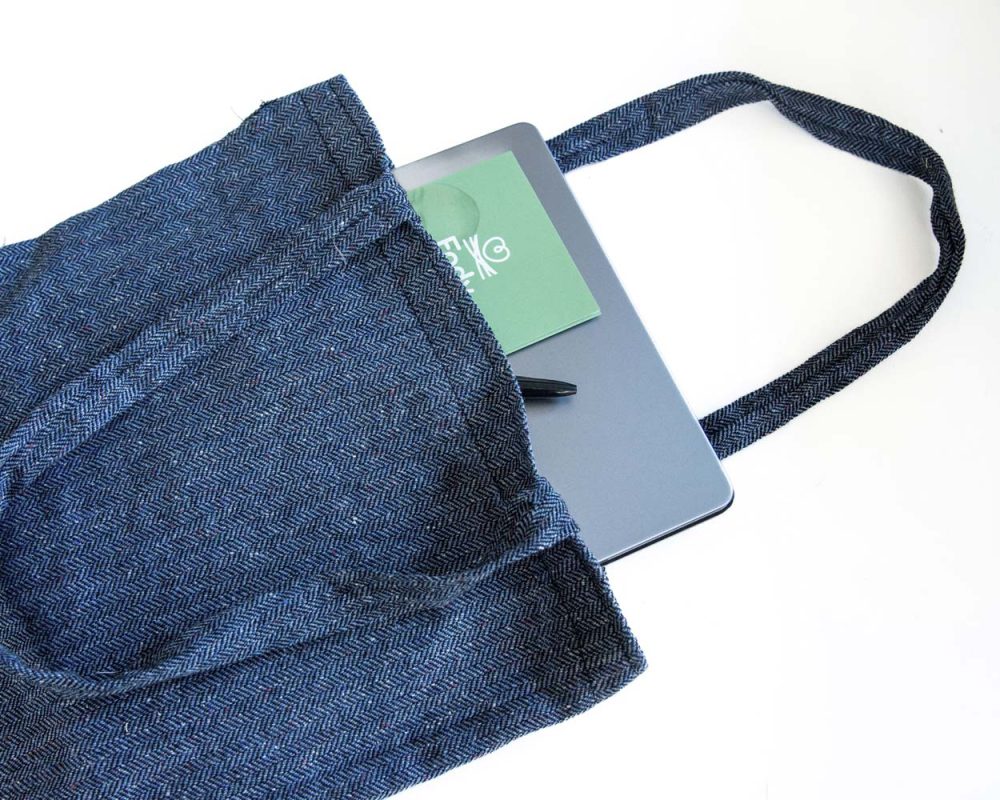Shopper Blu Navy - Fody Fabrics