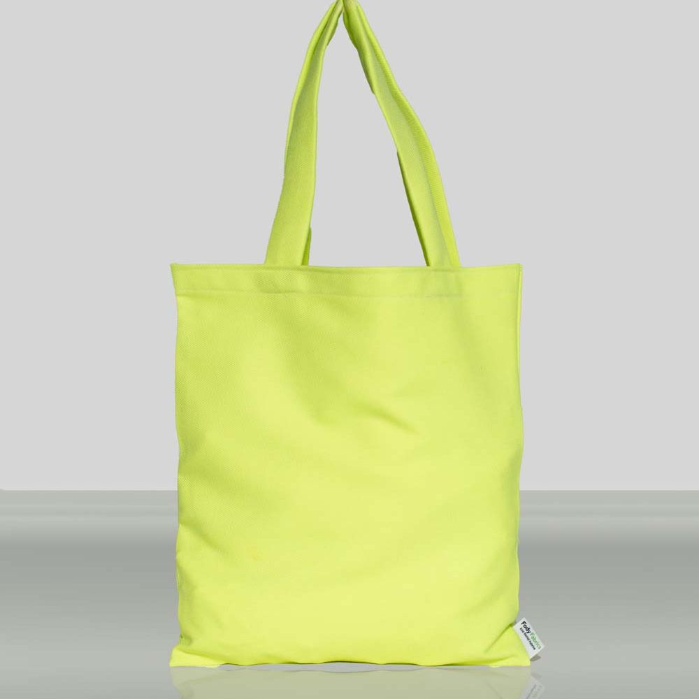 Shopper Bag Giallo Fluo - Fody Fabrics