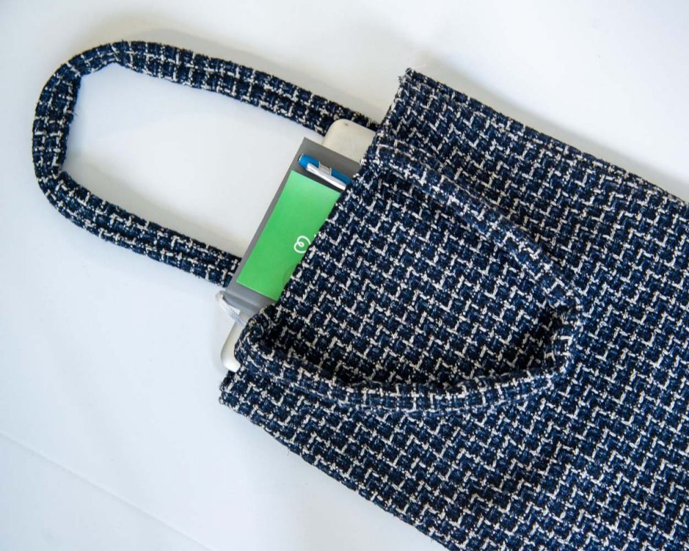 Shopper Blu Navy - Fody Fabrics